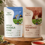Brown Nest Signature Tea Combo | English Breakfast Tea + Indian Masala Chai | 2 x 200g